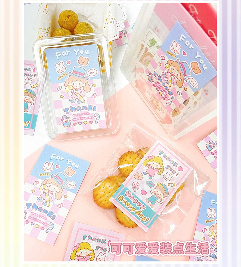 Molinta 「candy house」series washitape  sticker and journal paper pack