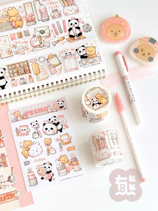 Ever&Ein techo(journal) washitape and sticker pack