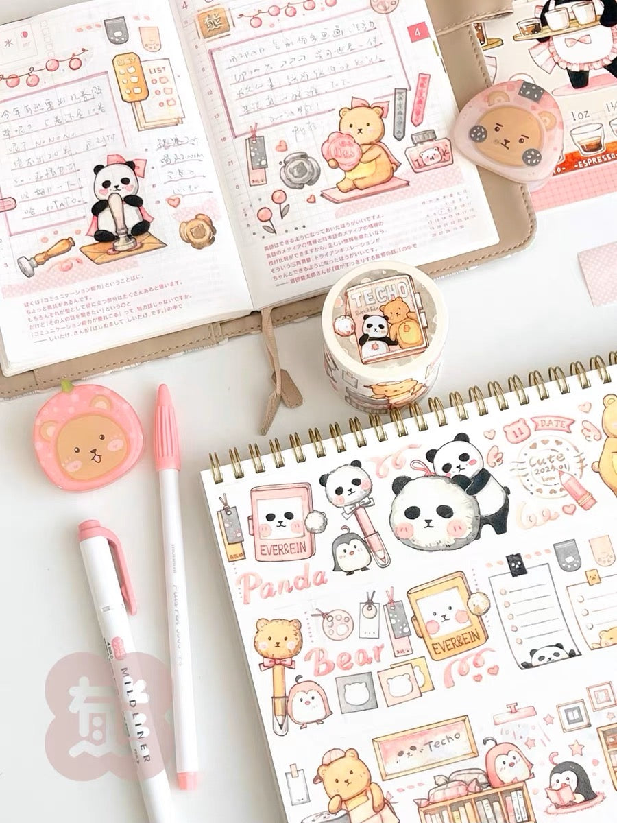 Ever&Ein techo(journal) washitape and sticker pack