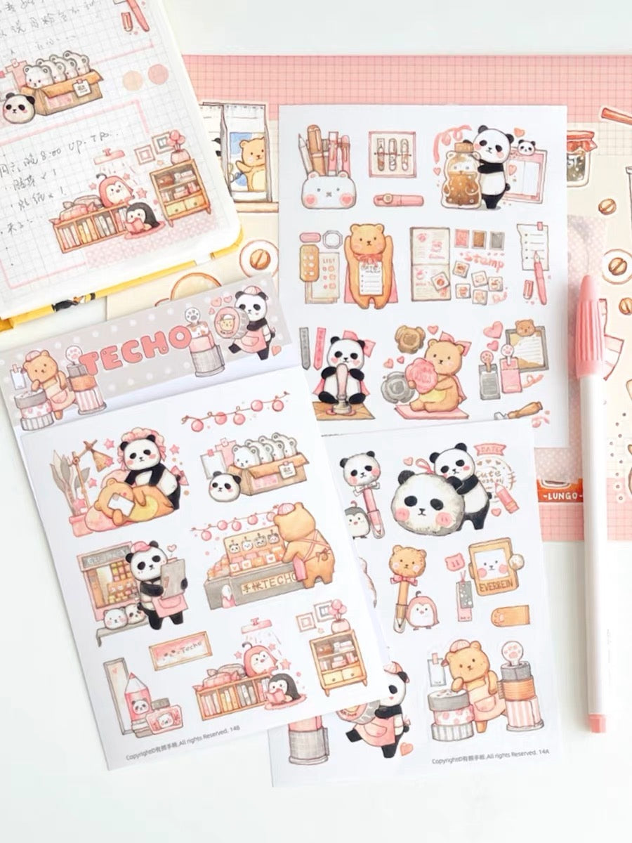 Ever&Ein techo(journal) washitape and sticker pack