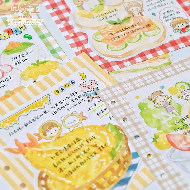 Molinta delicious food memo pack
