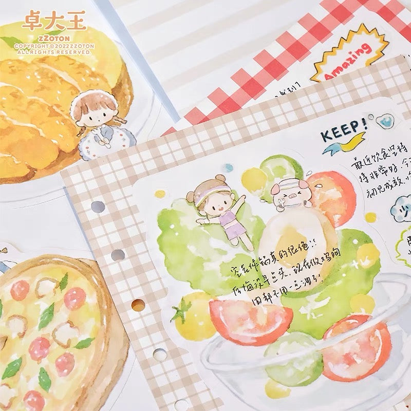 Molinta delicious food memo pack
