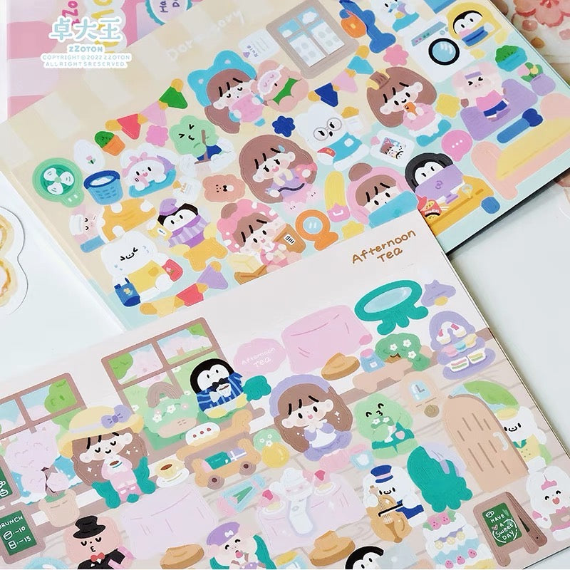 Molinta scene sticker set 3