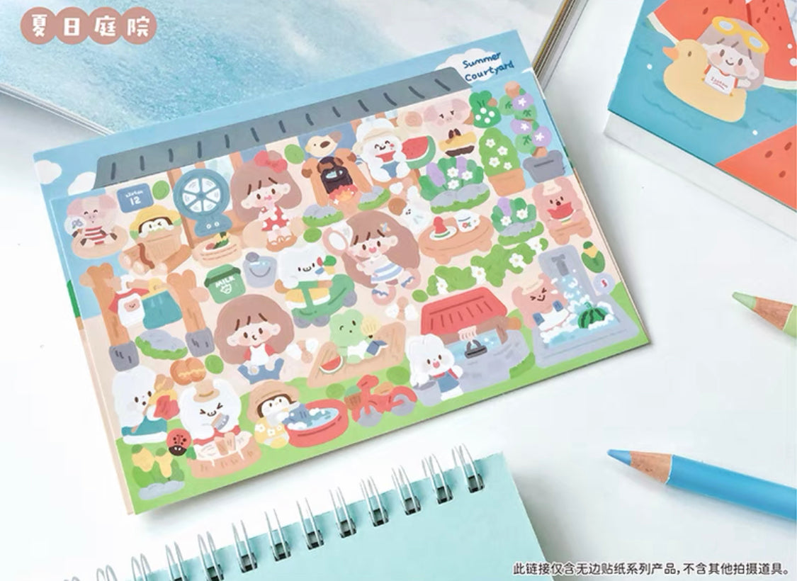 Molinta scene sticker set 3