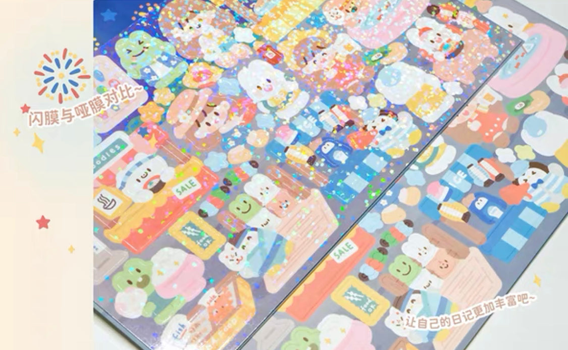 Molinta scene sticker set 3