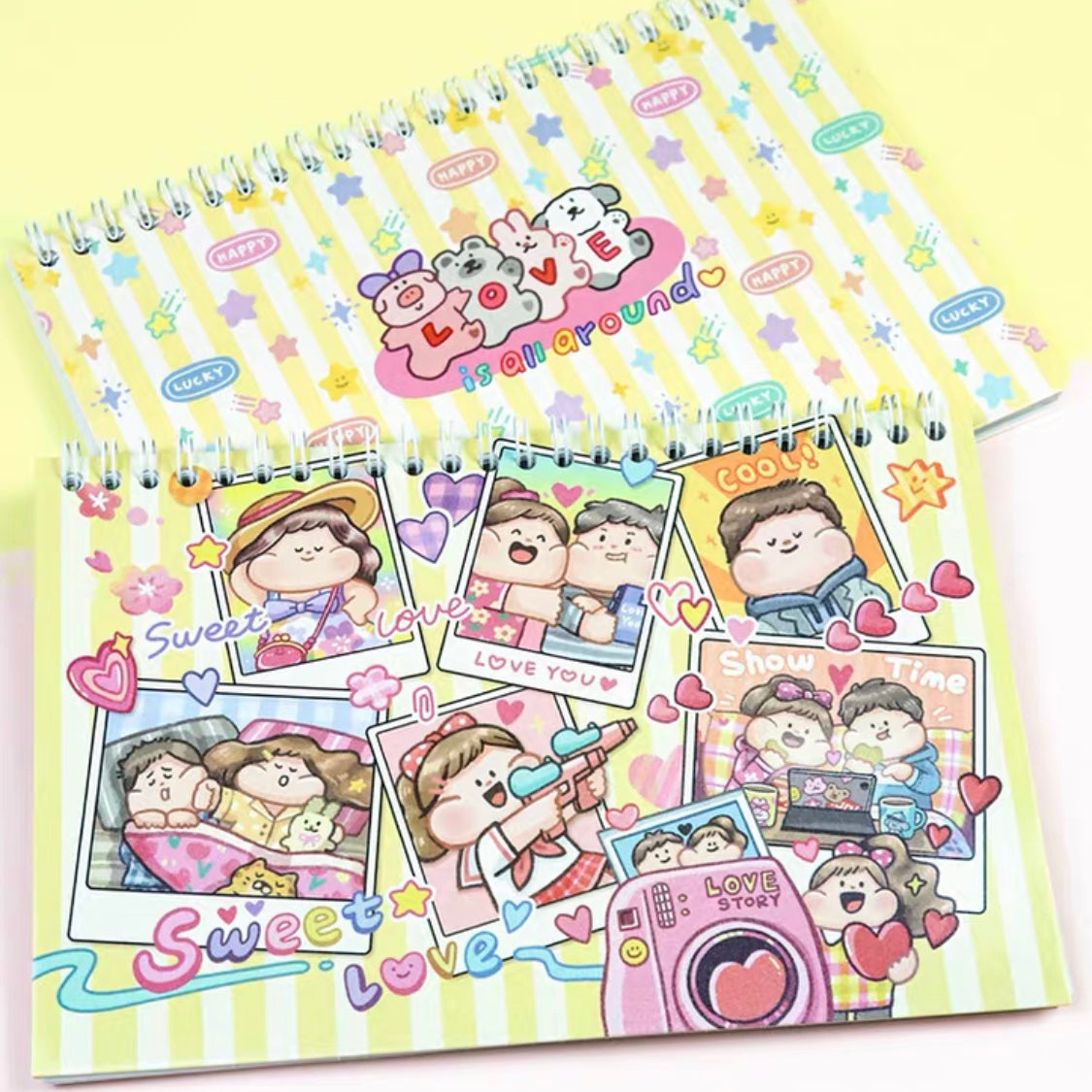 Meatball washitape and sticker holder book