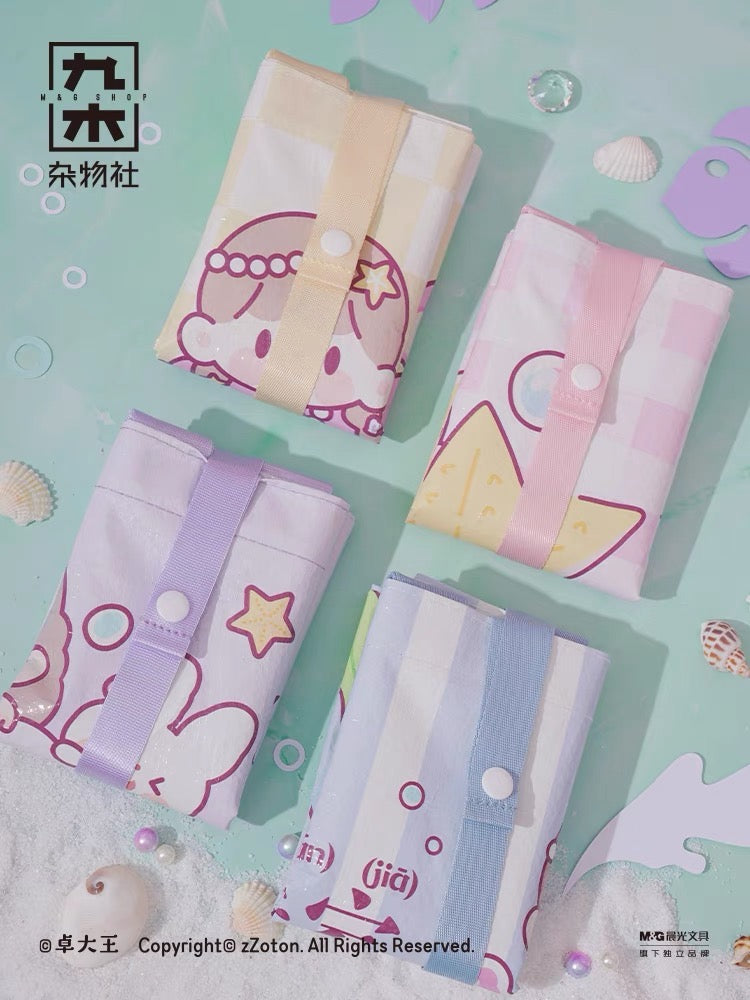Molinta × M&G shop summer limited blue fantasy series shopping bag blind bag