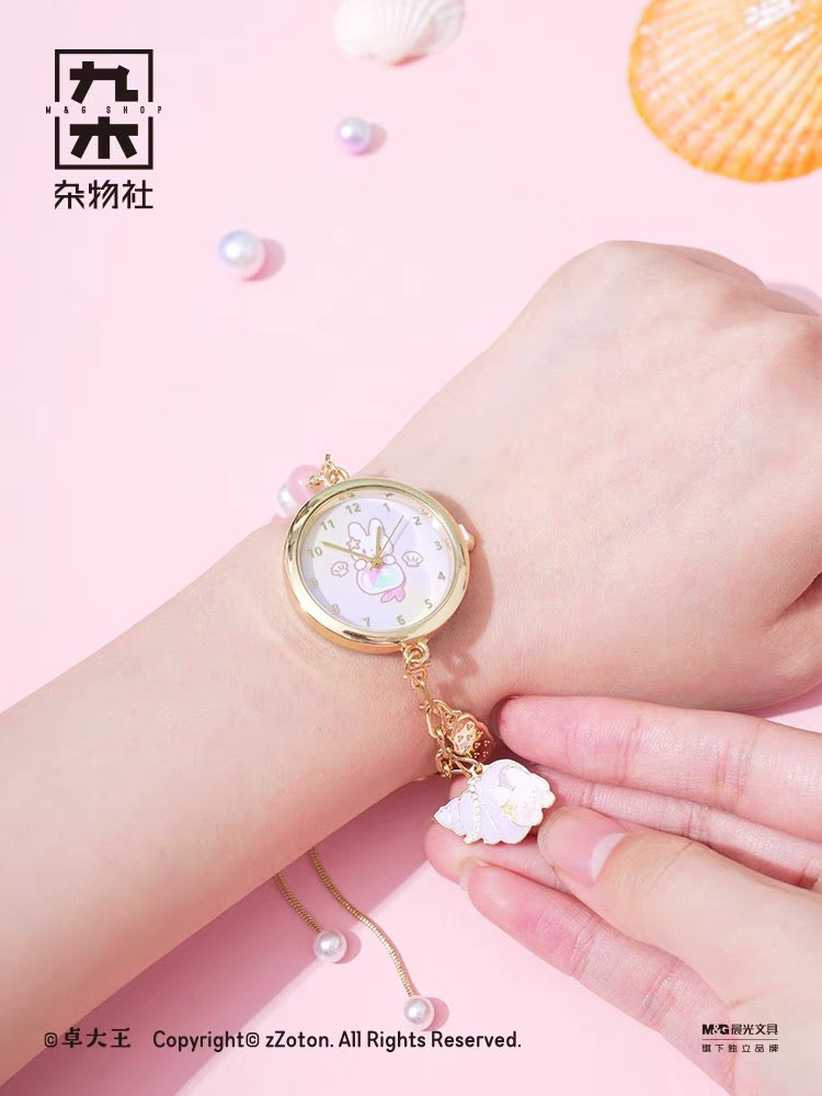Molinta × M&G shop summer limited blue fantasy series watch bracelet blind box