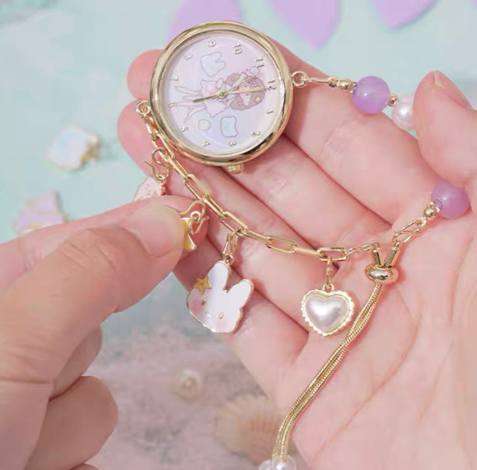 Molinta × M&G shop summer limited blue fantasy series watch bracelet blind box