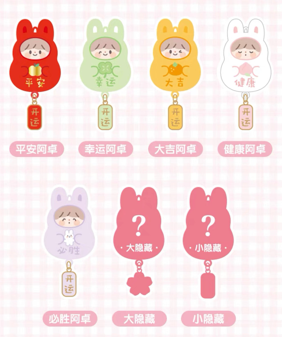 Molinta × M&G shop flower party series omamori bell blind box