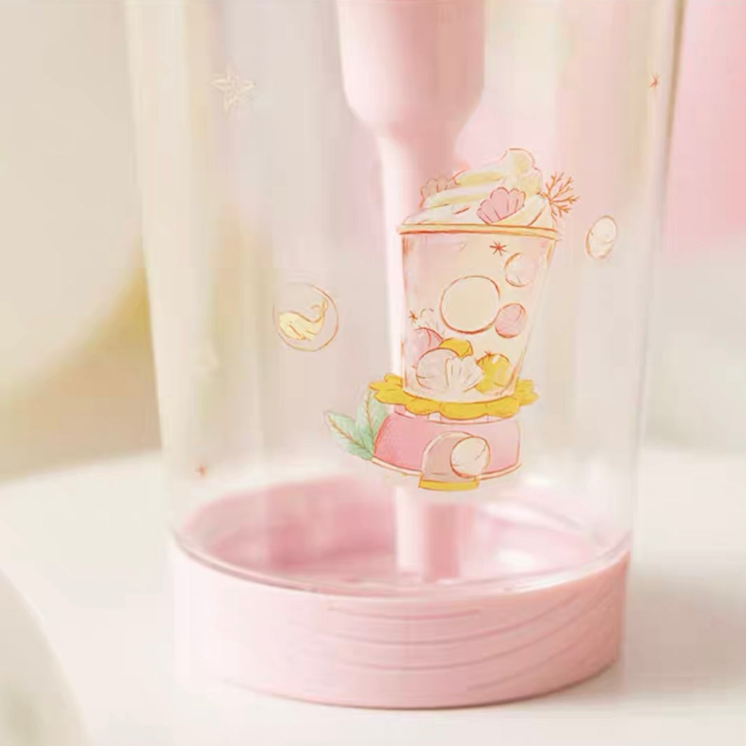 Starbucks China 2022 Summer dreamy garden Season 520ml pink balloon cup with straw