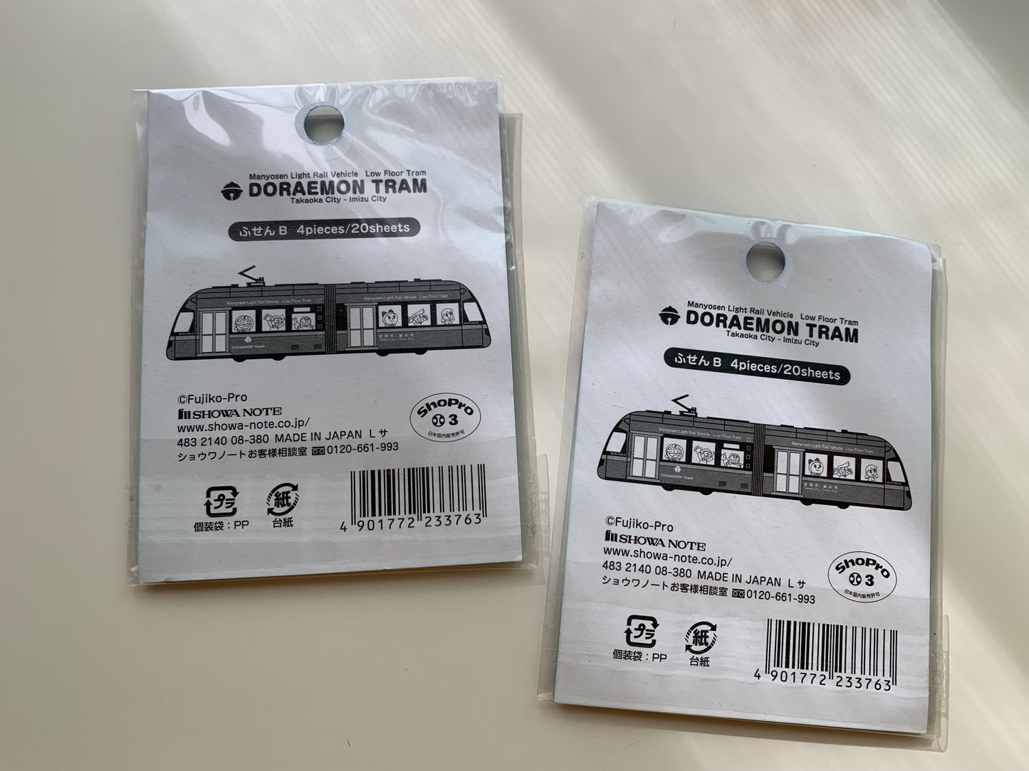 【JP】Doraemon Tram memo pad