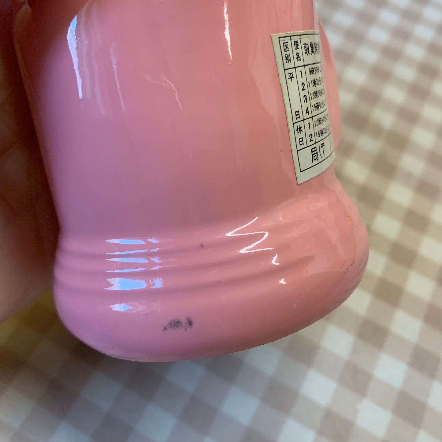 【Preloved and SALE】Japan post office JP post box ceramics money saving