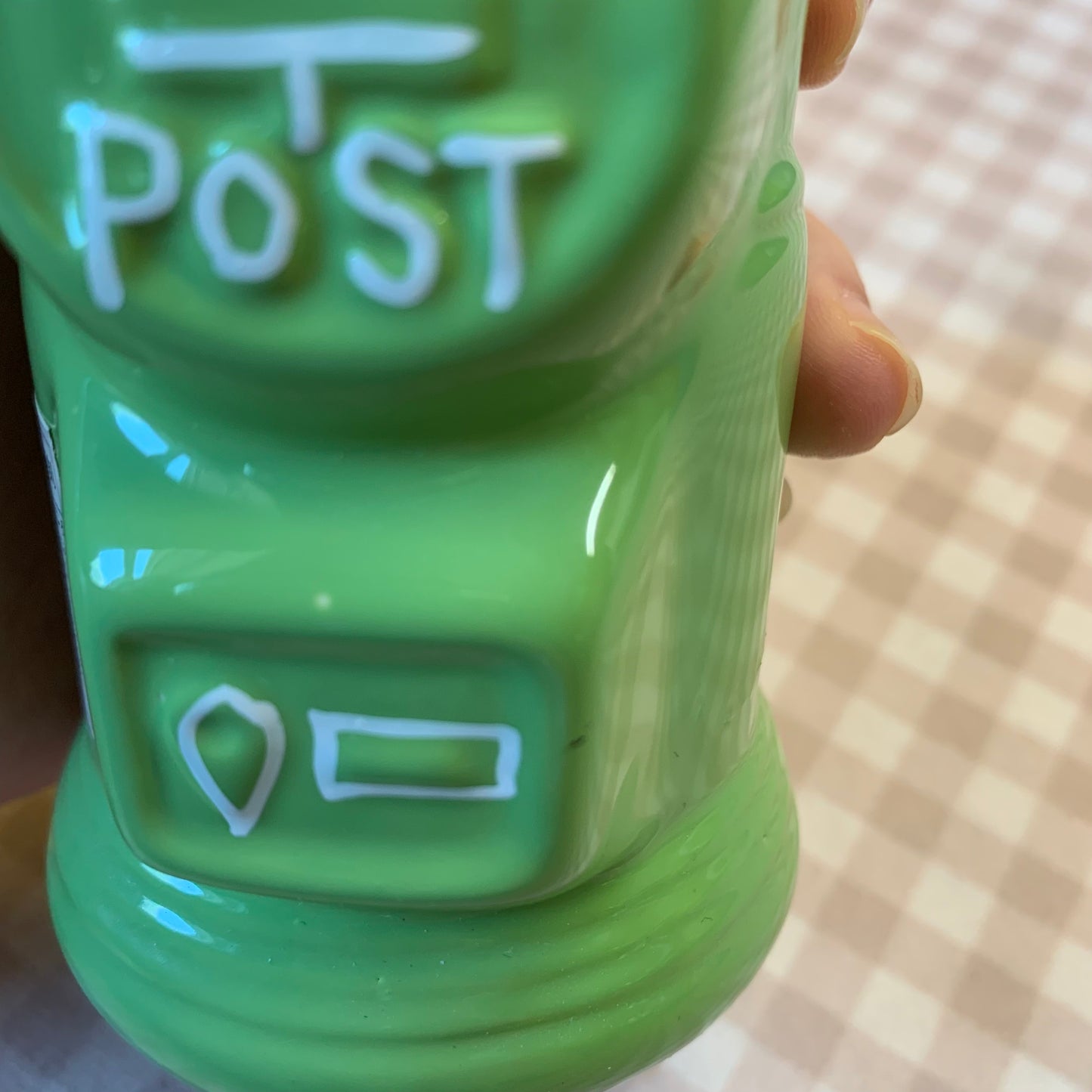 【Preloved and SALE】Japan post office JP post box ceramics money saving