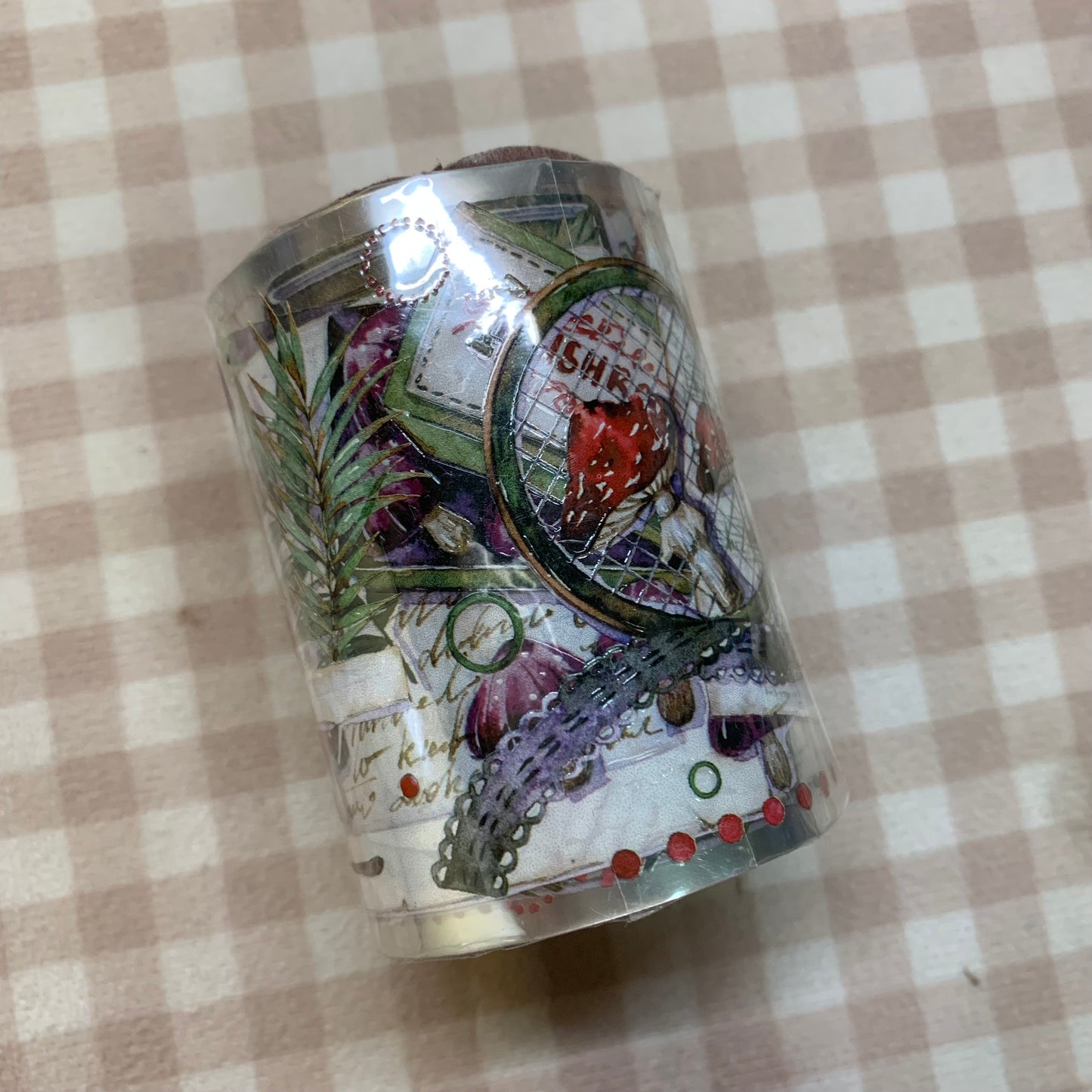 Mushroom letter 蘑菇手札 PET tape