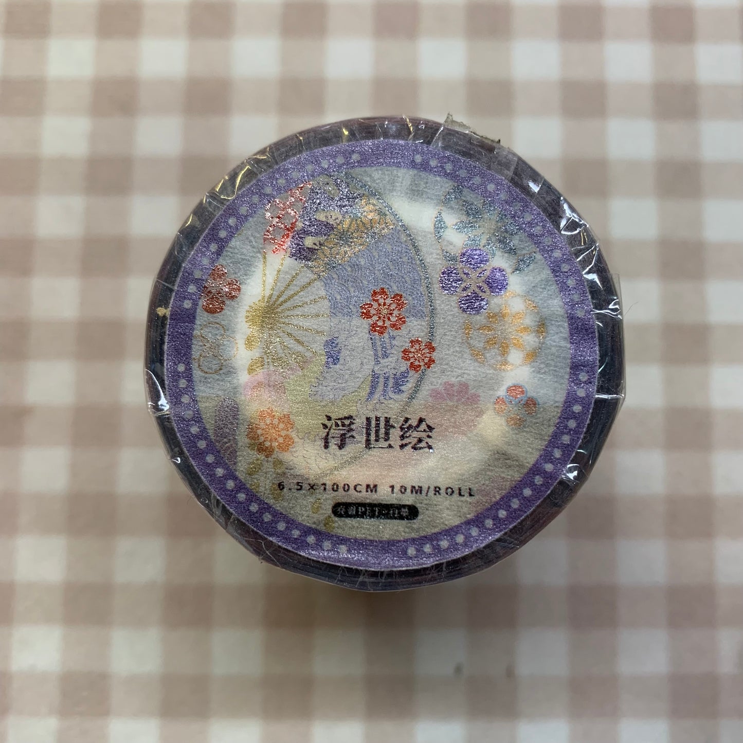 Japanese ukiyoe PET tape