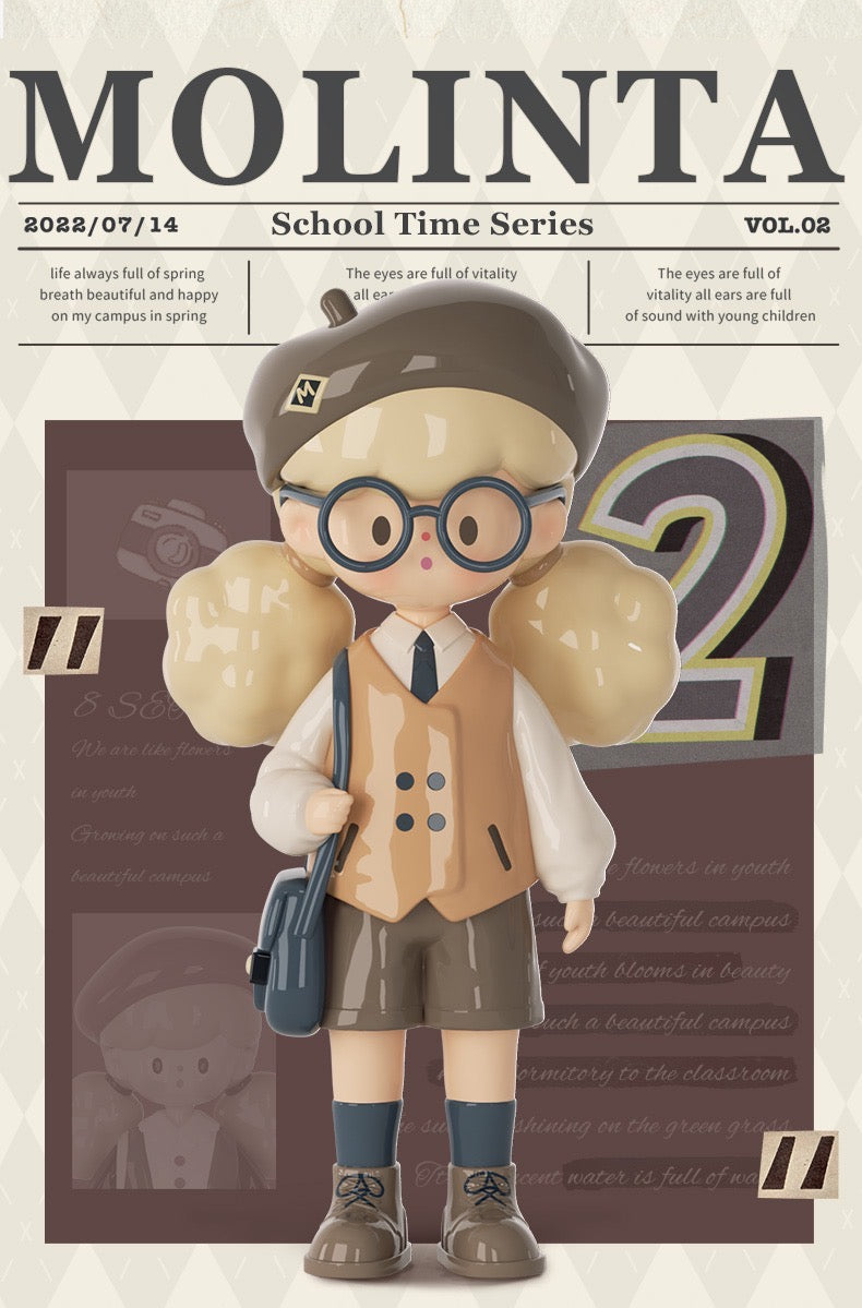 Molinta blind box toys 「school time」series 11