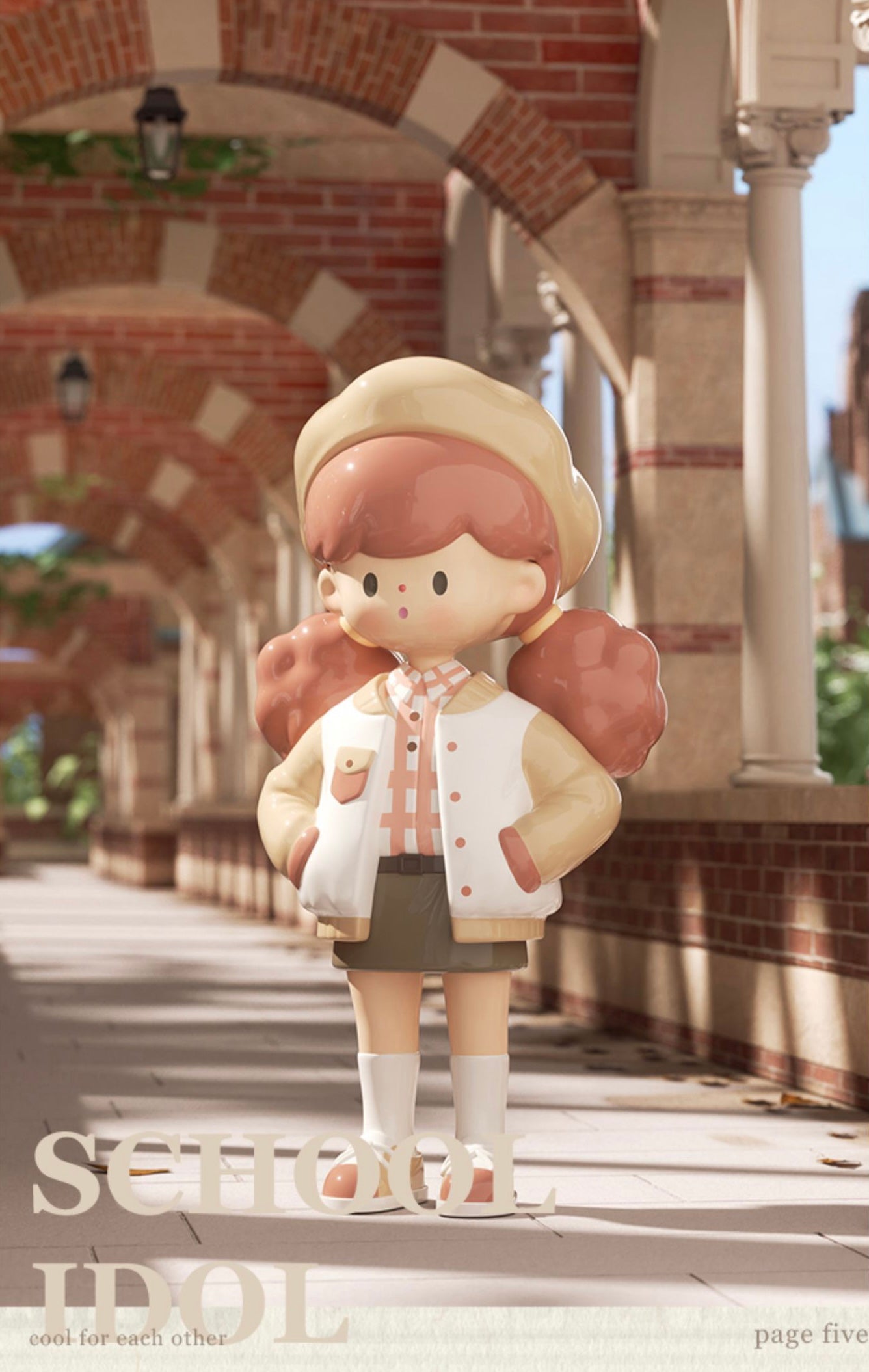 Molinta blind box toys 「school time」series 11