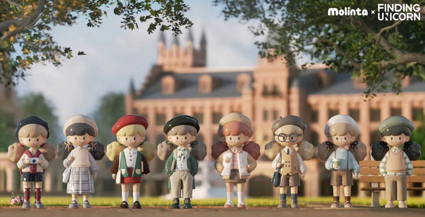 Molinta blind box toys 「school time」series 11