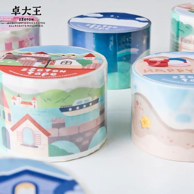 Molinta scene background shaped washitape season 2