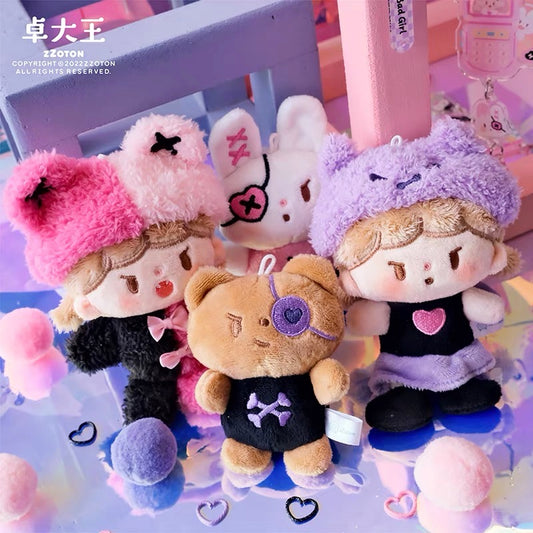 Molinta cool and bad girl series plush toys（with chain）