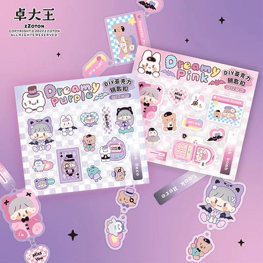 Molinta cool and bad girl series DIY PMMA chaining