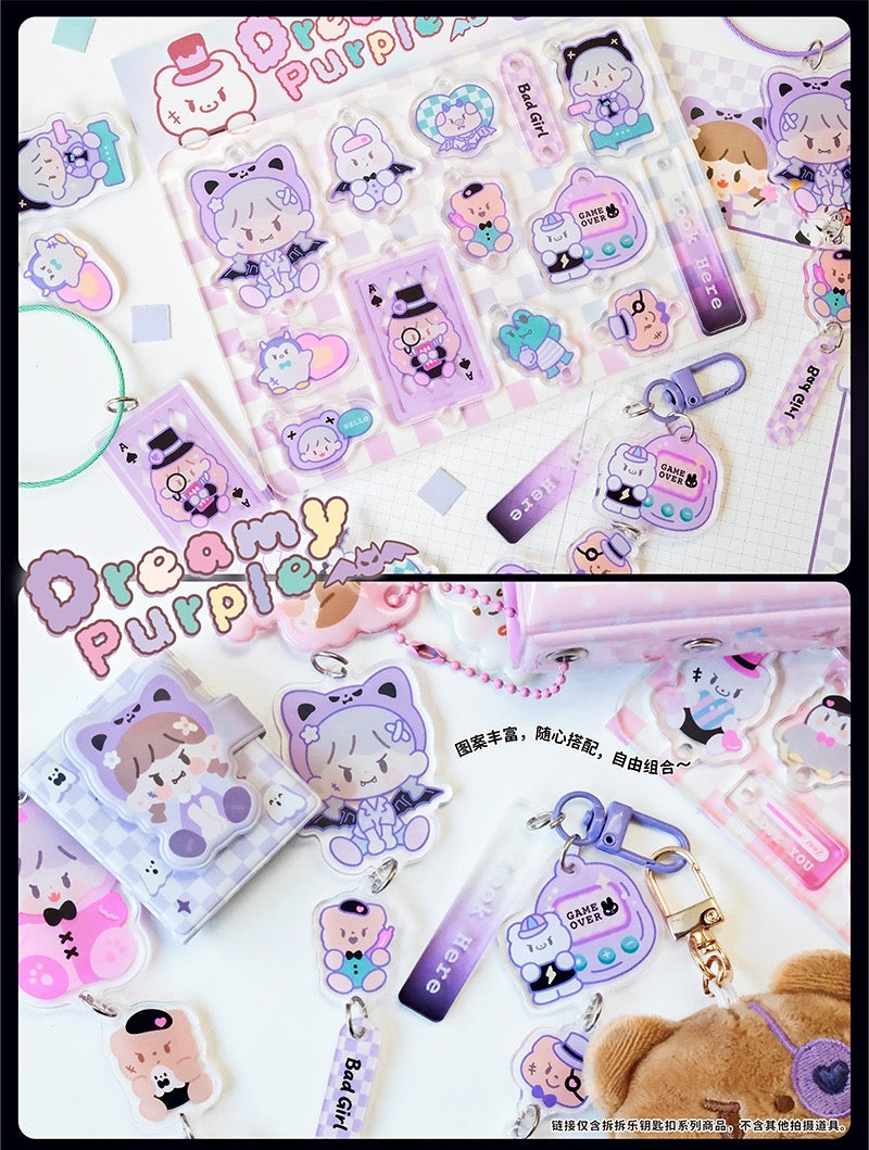Molinta cool and bad girl series DIY PMMA chaining