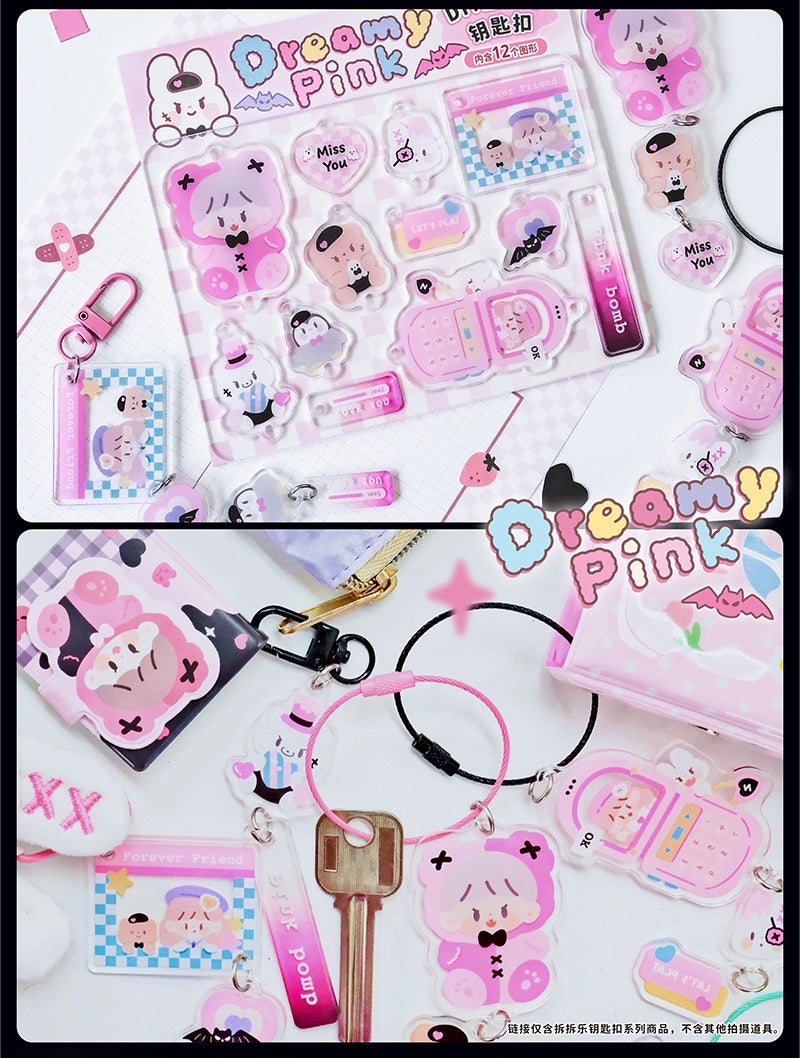 Molinta cool and bad girl series DIY PMMA chaining