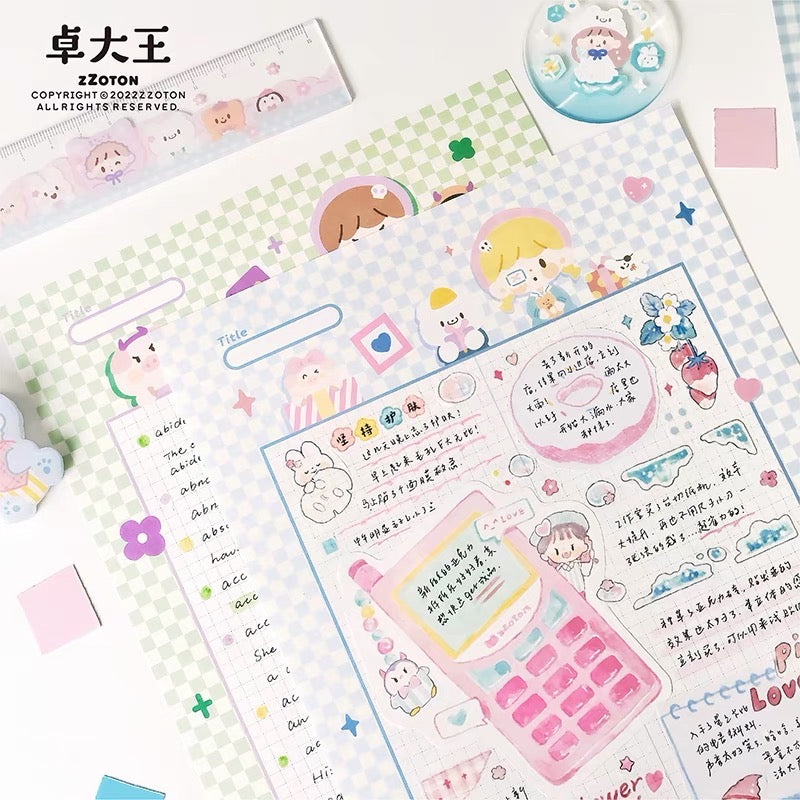 Molinta B5 study paper pad
