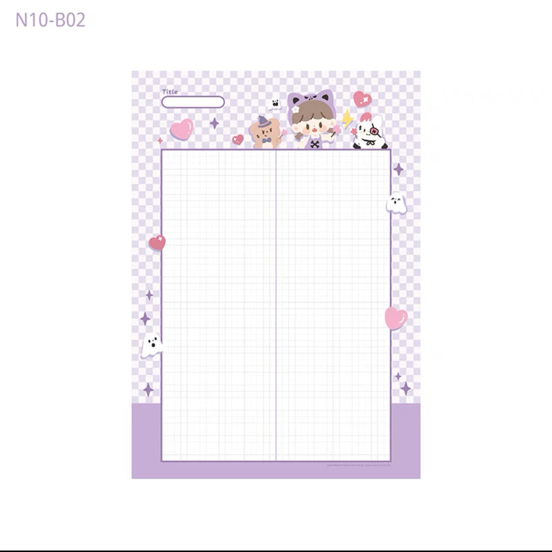 Molinta B5 study paper pad