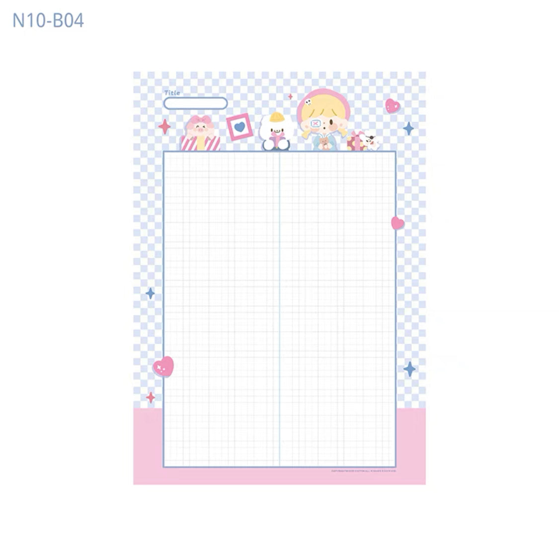 Molinta B5 study paper pad