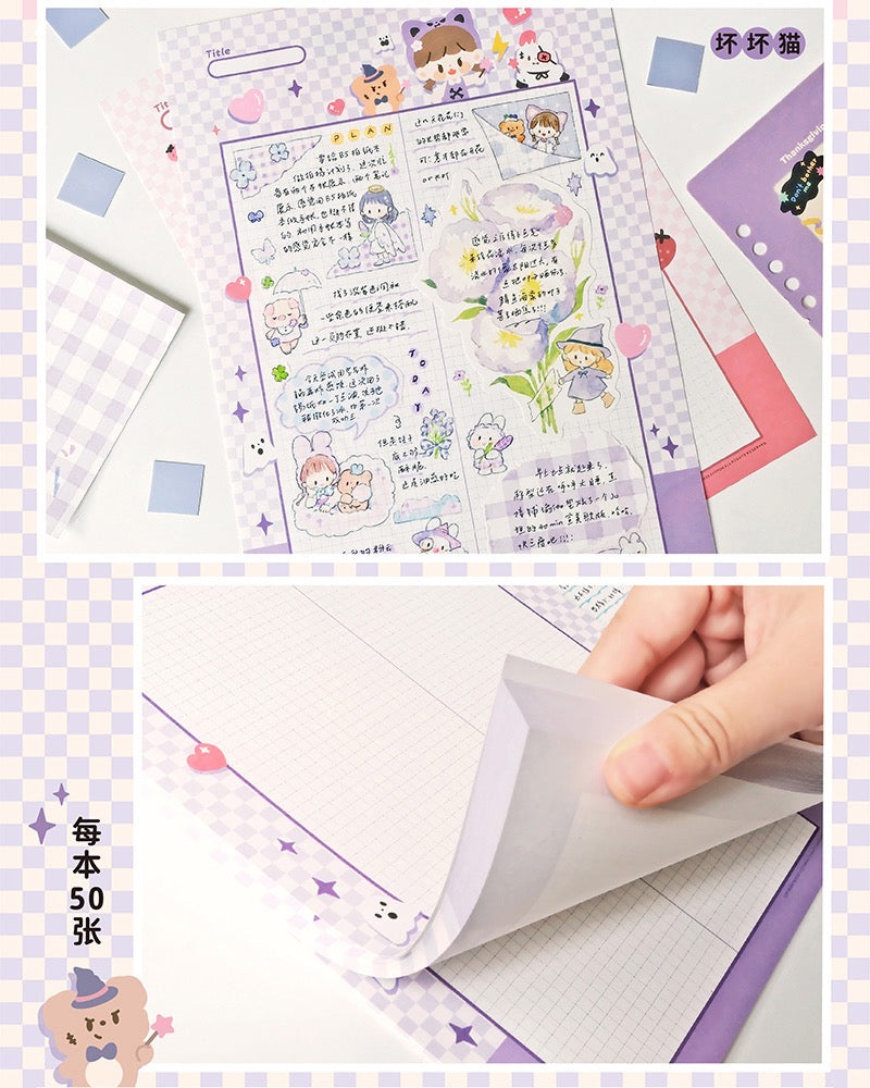 Molinta B5 study paper pad