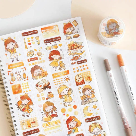 Ever&Ein girl daily life washitape