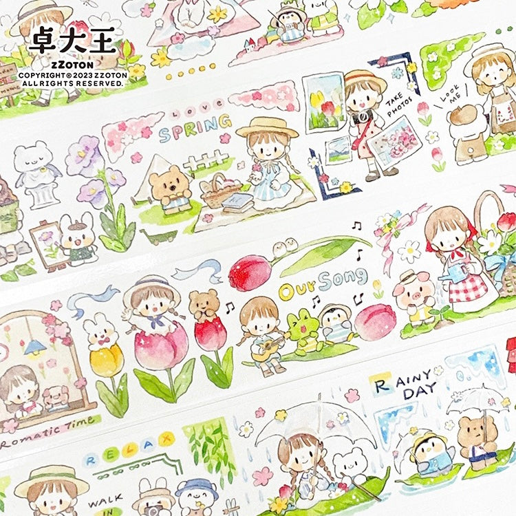 Molinta spring time washitape and sticker pack