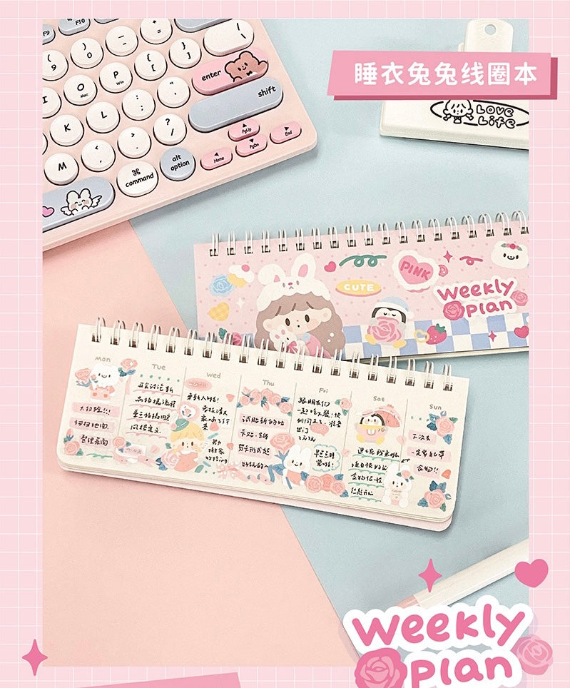 Molinta theme girl weekly plan 2