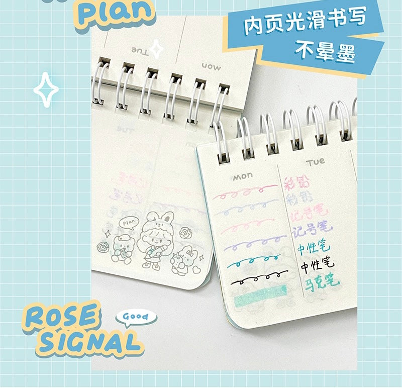 Molinta theme girl weekly plan 2