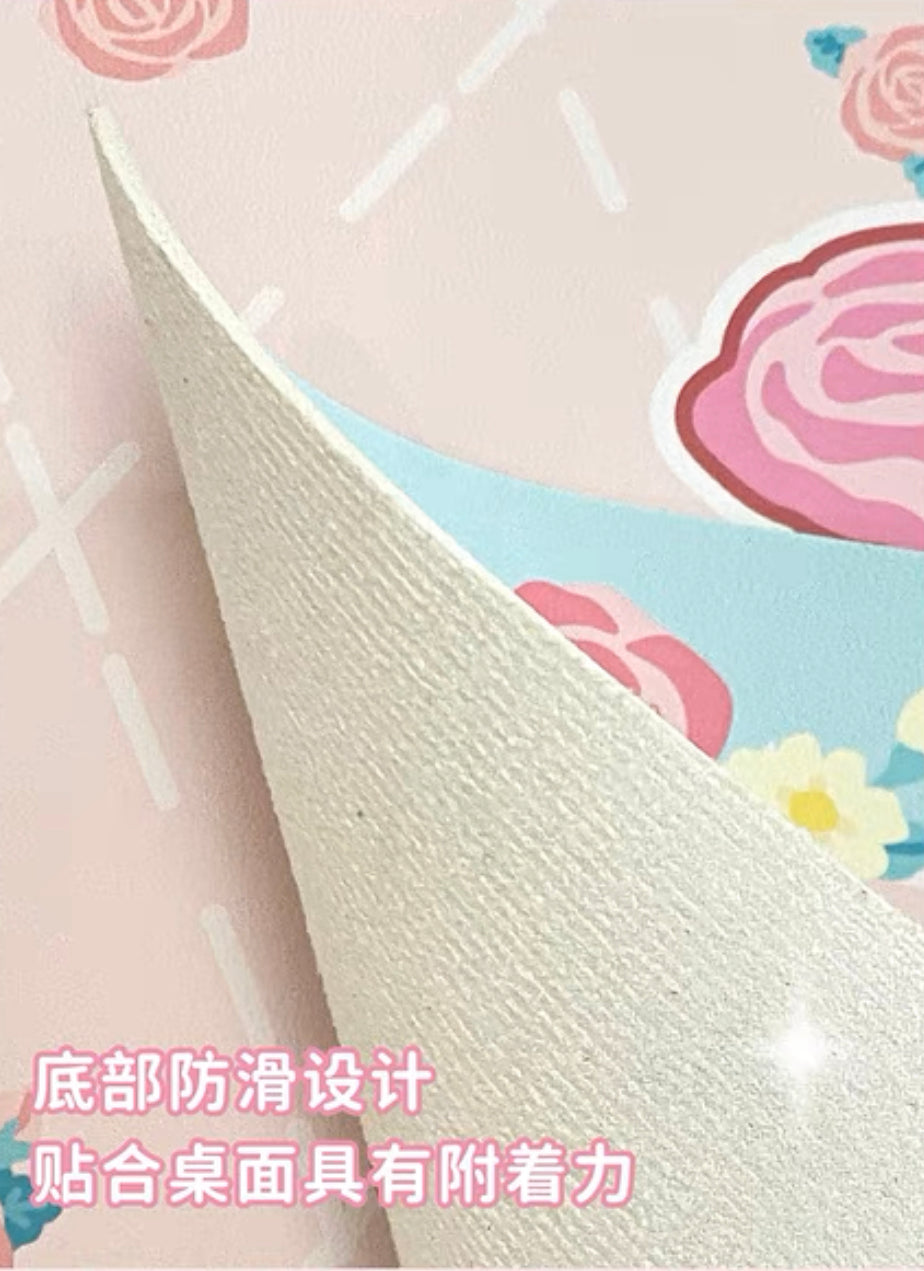 Molinta rose theme mouse mat