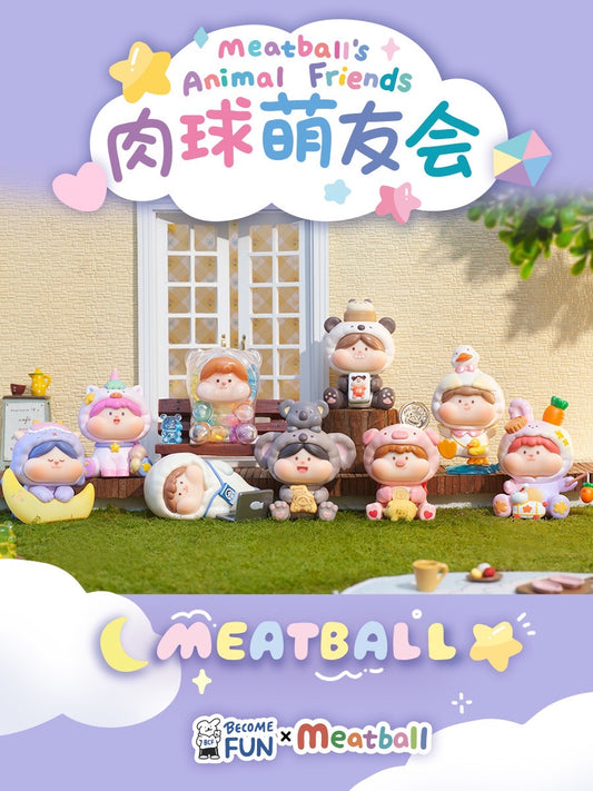 Meatball ×BCF「Meatball‘s Animal Friends」series blind box toys 3