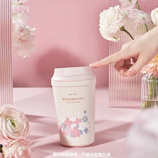 Starbucks China 2023 Sakura Rabbit Season Theme 320ml cup
