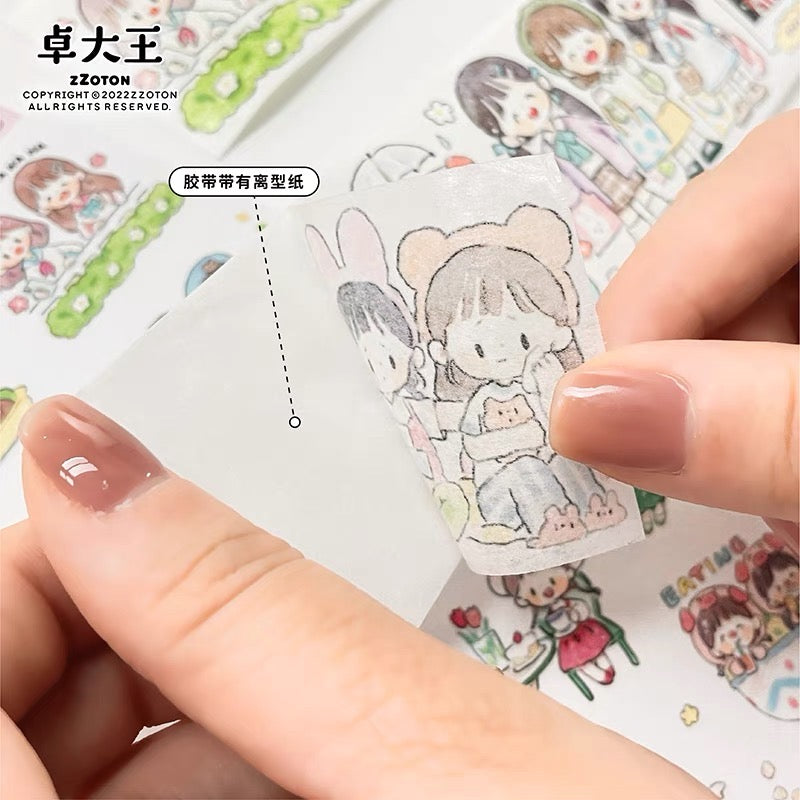 Molinta girl friend forever washitape and sticker pack