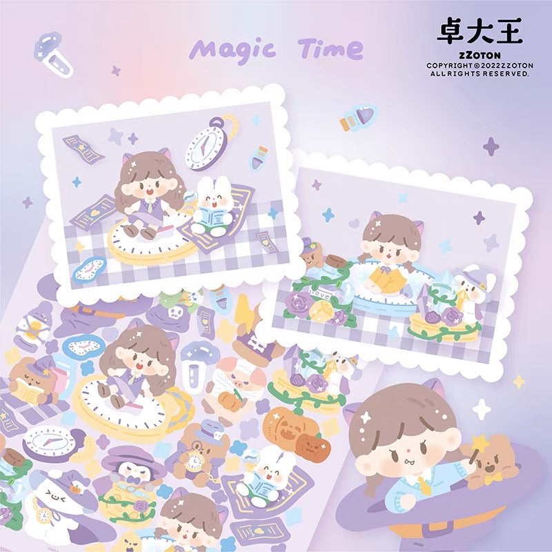 Molinta big size scene sticker set 2