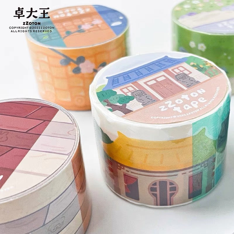 Molinta scene background shaped washitape season 3(Chinese traditional style)