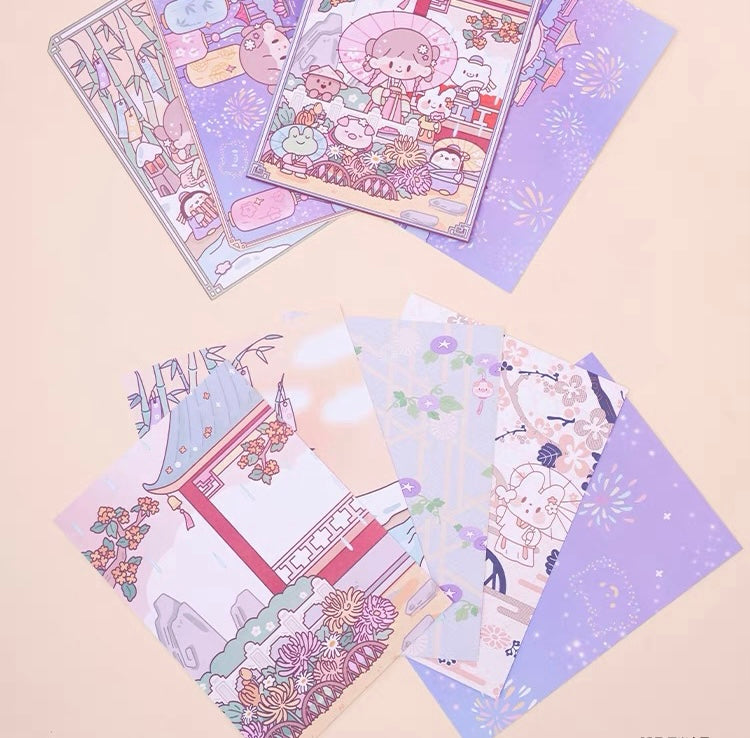 Molinta × M&G shop ancient style series stationery set