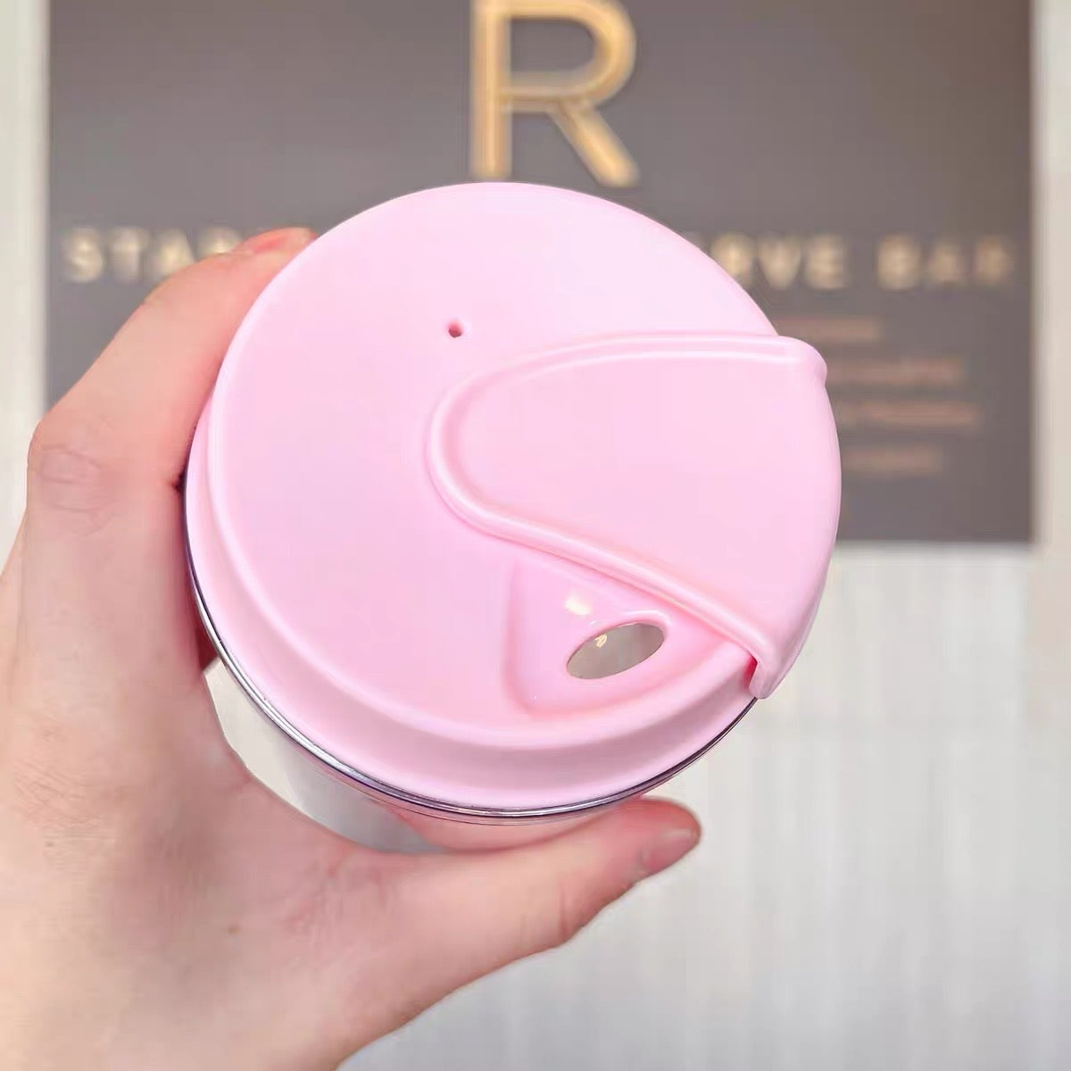 Starbucks China 2022 Sakura Season 355ml blue bird pink sakura double glass cup