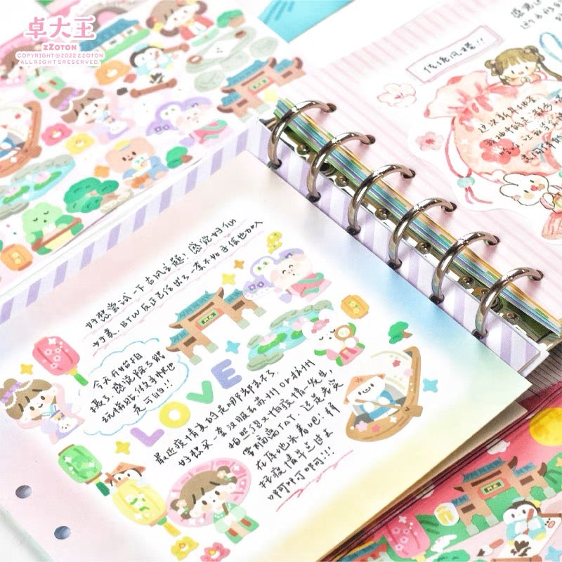 Molinta scene sticker set 2