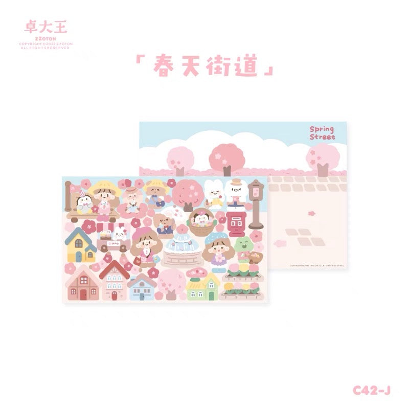 Molinta scene sticker set 2