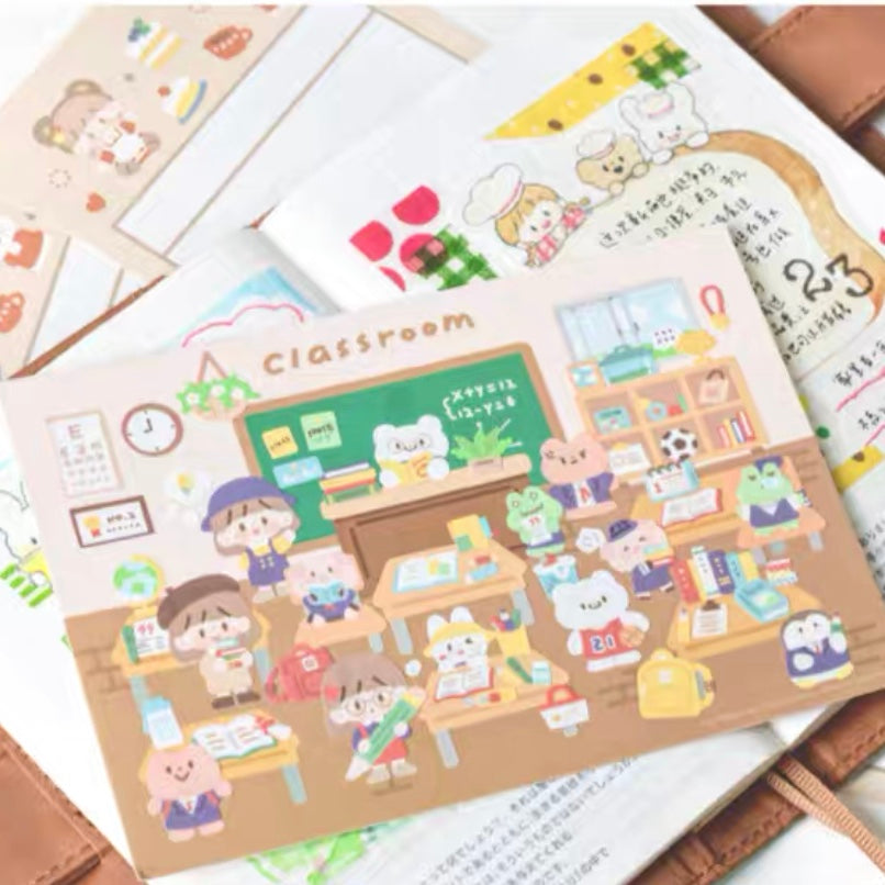 Molinta scene sticker set 2