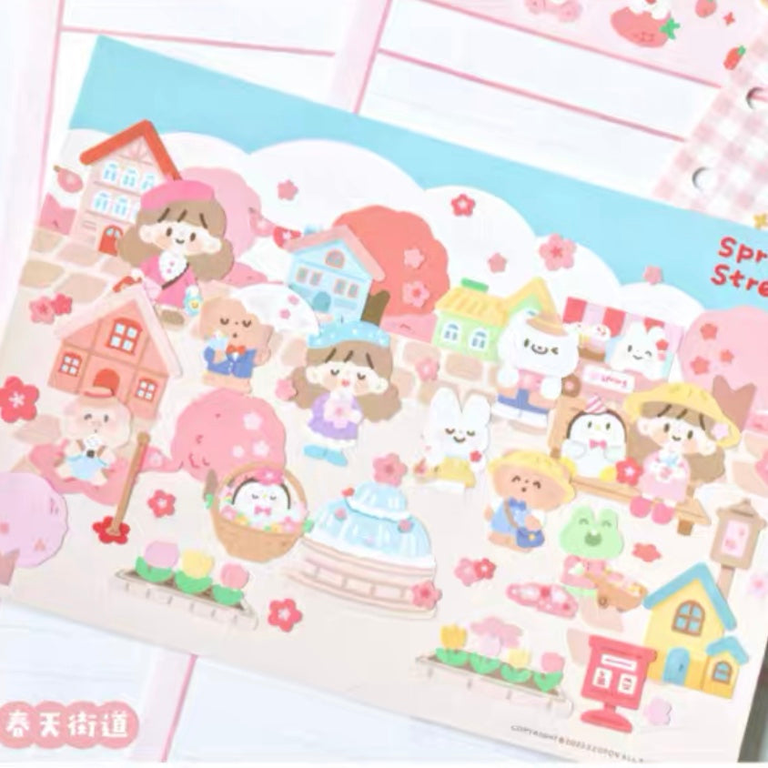 Molinta scene sticker set 2