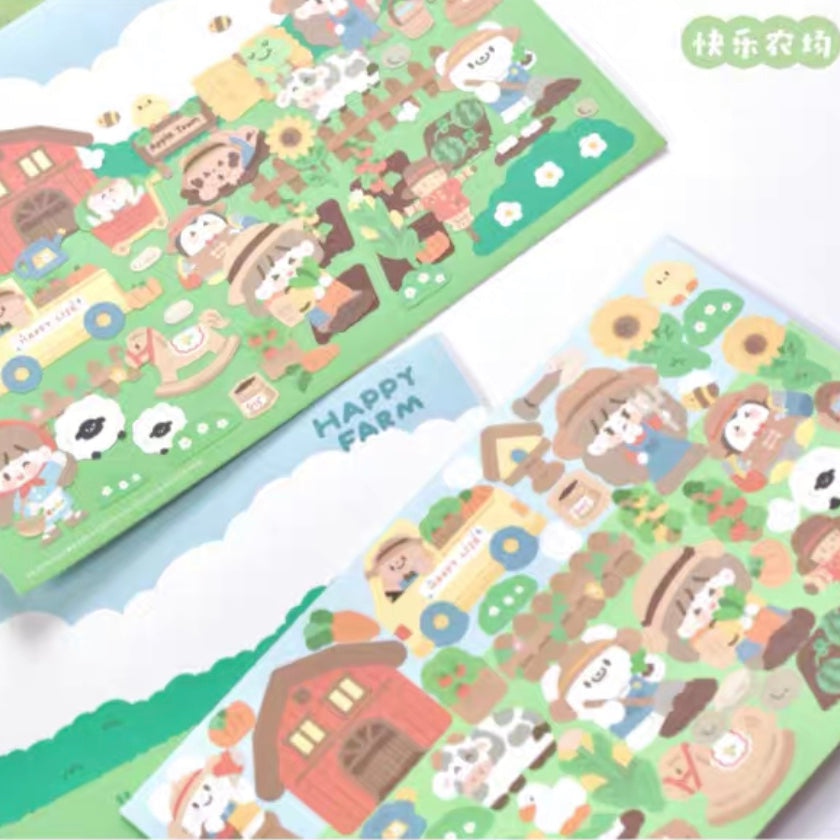 Molinta scene sticker set 2