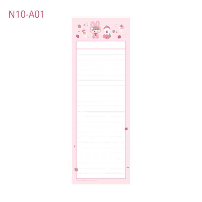 Molinta B5 half study paper memo pad